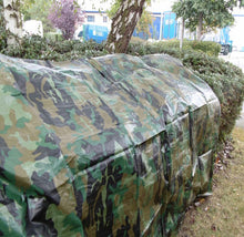 Load image into Gallery viewer, Camouflage Tarp 80gsm Waterproof lightweight tarpaulin Cover
