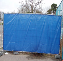 Load image into Gallery viewer, Blue Tarpaulin 110gsm UV Resistant lightweight tarpaulin Sheet
