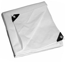 Load image into Gallery viewer, White Tarpaulin Sheet 200gsm heavy duty tarpaulin
