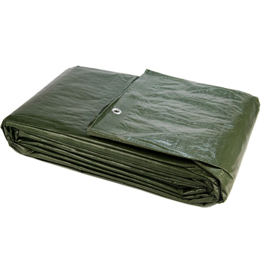 PE Green Tarpaulin Waterproof 200gsm Tarp