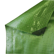 Load image into Gallery viewer, Mono Cover Tarpaulin 170gsm Green Waterproof Tarp Cover
