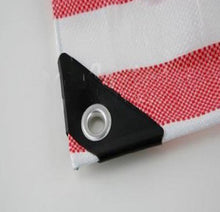 Load image into Gallery viewer, Market Stall Cover 170gsm  Red And White Waterproof Tarpaulins
